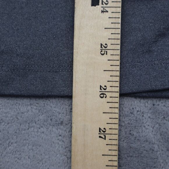 Nike Pro Shirt Womens M Gray Plain Dri Fit V Neck Short Sleeve Pullover Tee - Picture 5 of 15